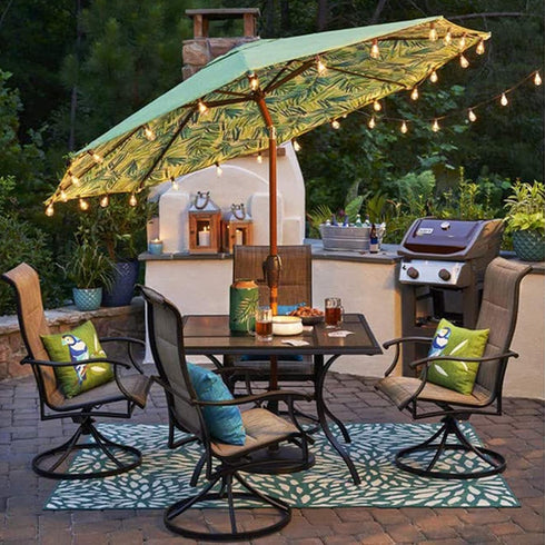 25FT Bulb 27 Bulbs, ST35 E12 SUNSGNE Outdoor Edison String Lights with Clear Edison Vintage String Lights for Patio