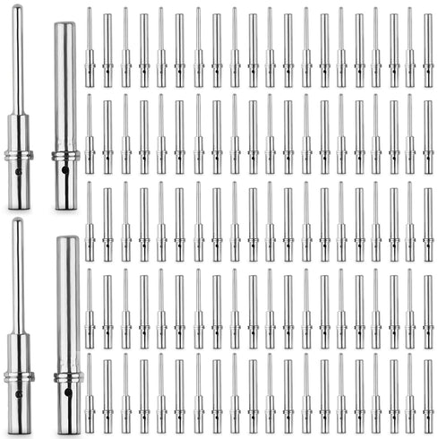 JRready Deutsch DTM Solid Terminal Pin & Socket Size 20, ST6282-050 DTM Series Connector Terminal Kit