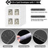 Money Saving Binder with 100 Envelopes, Cash Envelopes Budget Binder & 3 Budgeting Planner Trackers, A5 PU Leather Anime