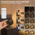 3 Color&10 Dimmable Set 2, 360 Rechargeable Wall Lights, Battery Operated Wall Light, LED Wall Mounted Sconce Light