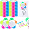 AmazingSpark 24 Sets Petals Flower Highlighters Gifts 5 in 1 Fluorescent Pens with