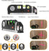 Laser Level Tool, Multipurpose Laser Level Kit Standard Cross Line Laser level Laser Line leveler Beam Tool with Metric Rulers by QPEUIM by QPEUIM