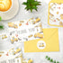 50Pcs 4 6 Inch FYSUIMU Construction Thank You Cards Greeting Cards with Envelopes Stickers Yellow Gray Dump Truck