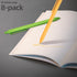 WY WENYUAN 10 Pcs Colored Ballpoint Pens, Retractable Pastel Ink, 1.0mm Fine Point for Writing, Drawing, Journaling