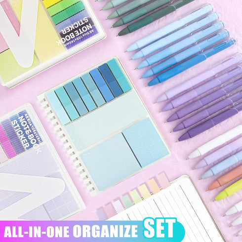 Atsrly 30PCS Set A6 Set 4 880 25 Cute Spiral Notebook Stationary For Women, Portable Bible Journal with Notebooks