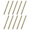 uxcell 60pcs Fully Threaded Rods 5/16 x 5 Inch Carbon Steel All Thread Studs for Furniture Garden Railing