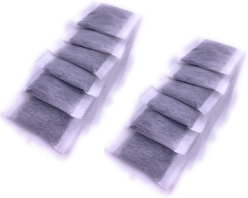 Xcivi Replacement Activated Charcoal Filters (12) for Megahome and Other Countertop Water Distillers