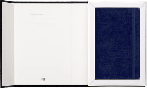 Moleskine Limited Edition Velvet Notebook, Hard Cover, Large (6" x 9"), Ruled/Lined, Iris Purple, 240 Pages