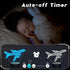 3D CoolGift Mart Airplane Night Light, LED Optical Illusion Airplane Lamp with Remote Control and Timer, Christmas