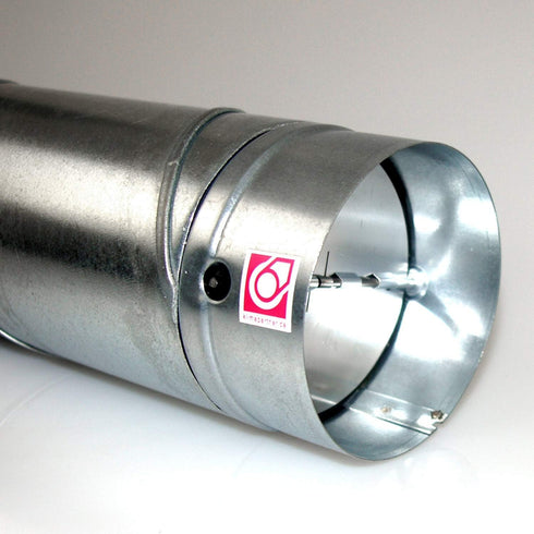 4" neverest RK Professional Backdraft Shutter Damper Connector Duct Fits Only with Metal Ducts