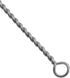12.5" 1.25" 1.5" EISCO Bristle Cleaning Brush with Fan-Shaped End, - Twisted Stainless Steel Wire Handle - Ideal