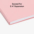 Smead Standard Hanging File Folders, 25 Count, Pink, Letter Size, 1/5-Cut Adjustable Tabs