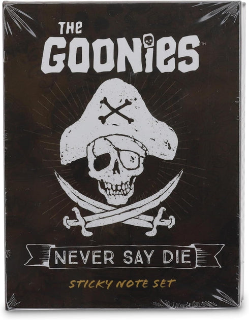The Goonies "Never Say Die" Treasure Map Sticky Note and Tab Box Set, Notepad Stationery for School Supplies