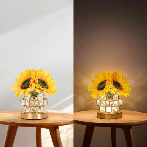 Sunflower Lamp Gifts for Women Unique Flower Light for Mom, Wife, Daughter, Teacher, Friends Mothers Day, Valentines