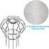 DOITOOL 4inch Leaf Filter Gutter Protection - Anti Clogging Stainless Steel Gutter Strainer for Outdoor Drain Cover
