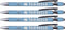 North Carolina Soft Touch Coated Metal Pen 4 Pack (4006), Light Blue, Multi