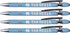 North Carolina Soft Touch Coated Metal Pen 4 Pack (4006), Light Blue, Multi