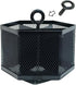 SETTFRFE Hexagon 360° Rotating Pen Organizer for Desk, 6 Compartments Mesh Pen Caddy, Black