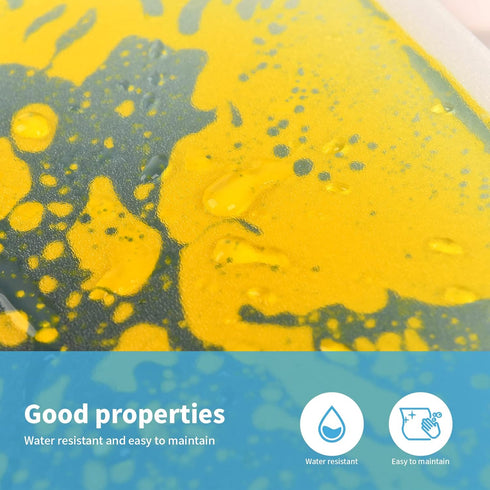 Art3d 11.8"x11.8" 4 Liquid Sensory Floor Decorative Tiles, Square, Tiles