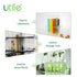 50pcs Plain Cylindrical Glass Test Tubes, 20ml Volume, 20x150mm, Medium Borosilicate Glass Material