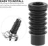 Nikeg 60Pcs Stool Swivel Caster Covers Caster Inserts Chair Wheel Stopper Cover for Office Chairs Changing Tables