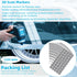 Fukaisu 1224pcs 3D 3D (1000pcs 6mm/0.24in 224pcs 3mm/0.12in) Scanning Markers, High Reflective Scanner Tracking Dots