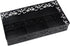 EasyPAG Desk Drawer Organizer with 3 Small Bins and 1 Long Bin, Black