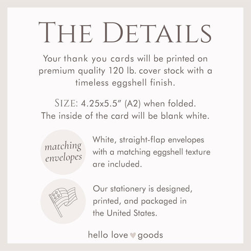 Set 4.255.5in.(Folded Personalized Soft Blue Floral Sympathy Thank You Cards, Folded Watercolor In Loving Memory Notes