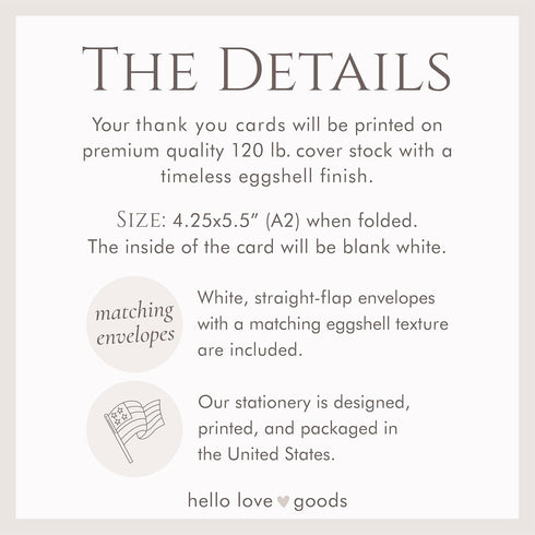5.5x4.25 Sympathy Acknowledgement Cards with Envelopes, Personalized Funeral Thank You Cards with Poem and Pink Flowers