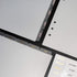 Multibey A5 Dividers - 6-Tabs with Tab Sticker Labels, 6-Ring A5 Plastic Binder Index Dividers, Translucent Set of 6