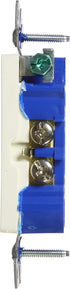 EATON Wiring 1107LA 15-Amp 2-Pole 3-Wire 125-Volts Decorator Duplex Receptacle, Light Almond