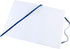 Pentalic 6" x 8" Pocket Sketchbook Traveler Journal, 160 Pages, Royal Blue