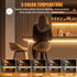 40in Dimmable 5 Closet Counter Smart Under Cabinet Lights, Plug in Under Cabinet Lighting with Handwave Sensor, Bright
