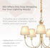 CS-963-6 3 6 4.5 Royal Designs, Inc. Animal Print Empire Chandelier Shade, Cowhide, x x