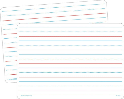 Teacher Created Resources Pack of 10 Double-Sided Writing Dry Erase Boards