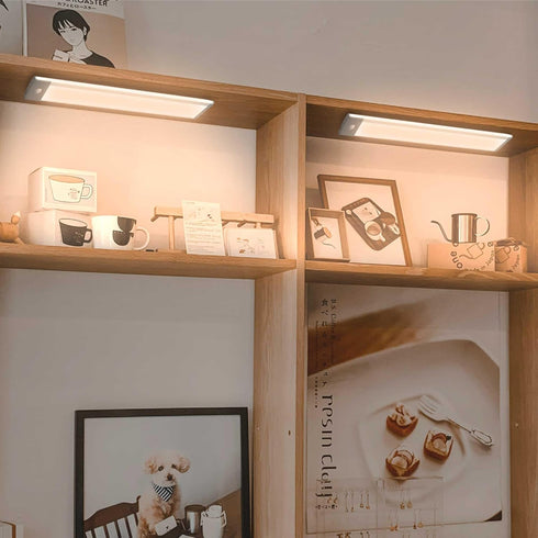 30 Counter Closet (7.8inch-30LED-1 Pack) LEPOTEC LED Under Lighting, Motion Kitchen Cabinet Light, Battery Operated