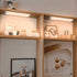 30 Counter Closet (7.8inch-30LED-1 Pack) LEPOTEC LED Under Lighting, Motion Kitchen Cabinet Light, Battery Operated