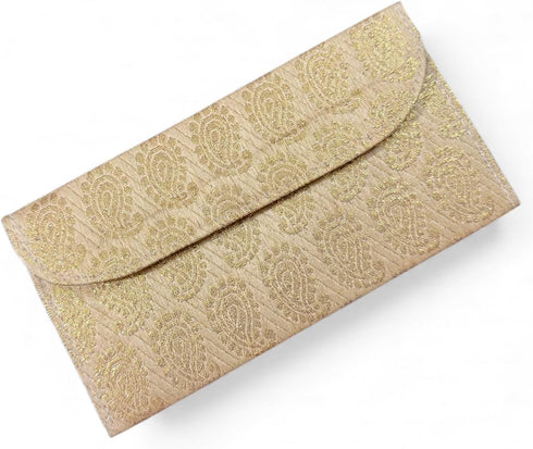 Generic Set 2 of Money Envelopes Bag Indian Handmade Fabric Indian Jaipuri Brocade Money Cash Gift Envelope Wedding