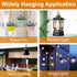 VAZOCA 42 Pcs Screw Hooks for Outdoor String Lights, Q-Hanger Hook with Safety Buckle, Patio Wall Ceilling Square Eye