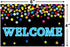 ceiba tree Chalkboard Welcome Postcards - Colorful Welcome to Our Class Cards for Kids Back to School
