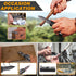 HEIBOSO 6-in-1 Set Gifts for Men - Gift with Stainless Steel Tumbler,Multi-Tool Knife,LED Gloves & Tool Pen Keepsake