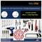 WallPeg Peg Board Tool Organizer Kit PH-4, Pegboard Hooks for Tool Storage & Garage Organization