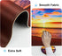 Keyboard Wrist Rest + Mouse Pad Set - 4 in 1 XXL Large Gaming Mousepad with Cute Ergonomic Support for Desk