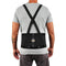 Ergodyne ProFlex Back Support Brace, 8" Spandex Belt, Adjustable, Removable Straps, Small, Black, 100