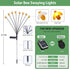 Nacome Solar Garden Lights for Outside Waterproof Swaying Light for Outdoor Yard Patio Decoration (2Pack)