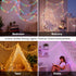 33FT 24 60 128 OMIKA Connectable Globe String Lights Indoor, Color Changing Fairy Lights Plug in with Remote, LEDs