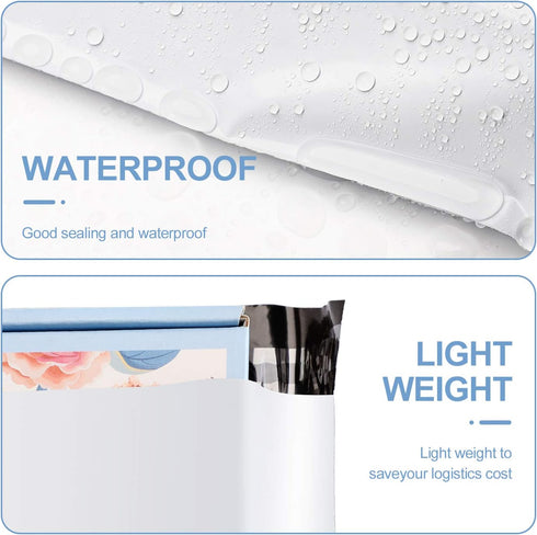 Metronic Poly Mailers 12x15.5, 100 Pcs Medium Shipping Bags for Clothing, Waterproof Mailers for Small Business