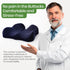 A-Pce Ergonomic Seat Cushion -Large Memory Foam Cushion for Office Chair- Sciatica & Lower Back & Coccyx Pain Relief