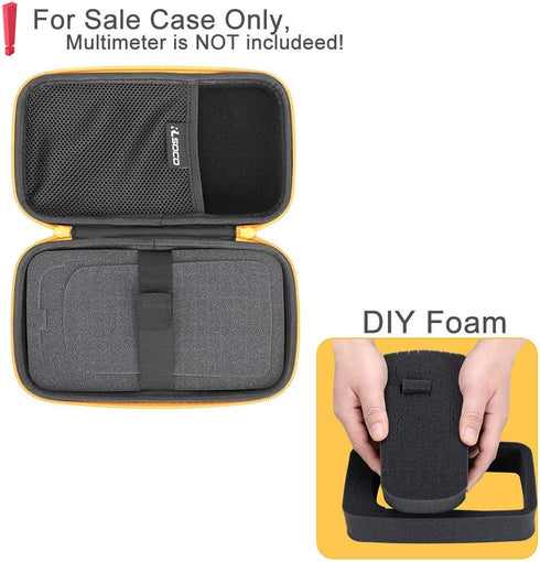 RLSOCO Hard Case for Klein Tools Digital Multimeter, Compatible with MM300/MM325/MM400/MM320 Models