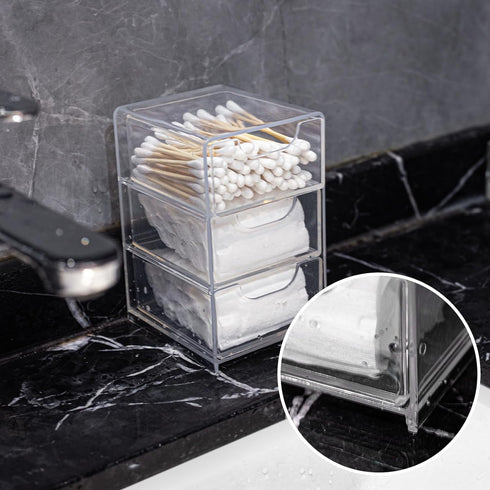 Small Desk Organizer with Drawer, Desktop Organization for Office Supplies and Jewelry Storage